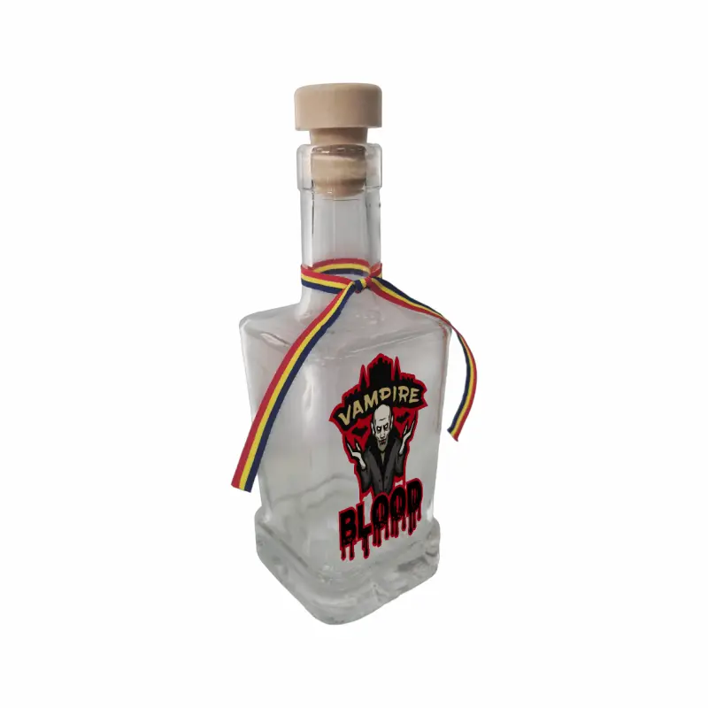Vampire blood, sticla cu mesaj patrata, 250 ml, model divgs318 23